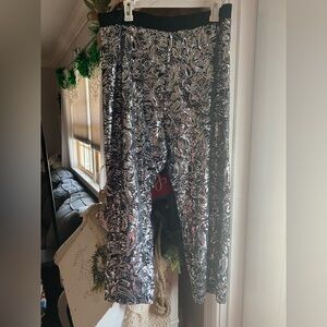 Anthropologie Porridge Pascaline sequined trousers